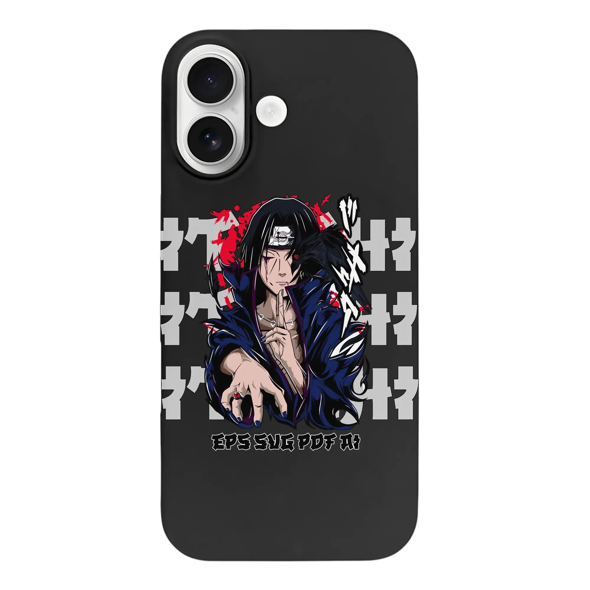 ナルト グッズ うちは イタチ - iPhone 17 シリーズ シリコンケース 薄型 耐衝撃 指紋防止 ソフトタッチカバー 精密フィット 傷防止 保護ケース iPhone 17/17 Air/17 Pro/17 Pro Max 対応